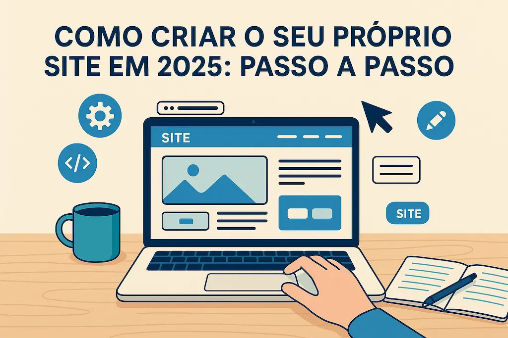 Como Criar o Seu Próprio Site em 2025: Passo a Passo